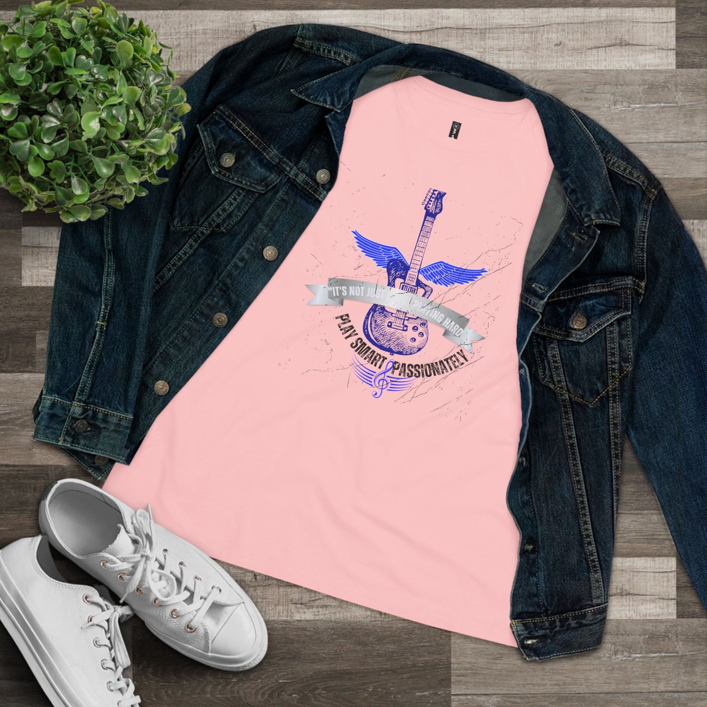 Women's Cotton Tee_ N2+ Series WCTEE PT2WW003_ Cozy Comfort Limited Edition by WesternWaves:
