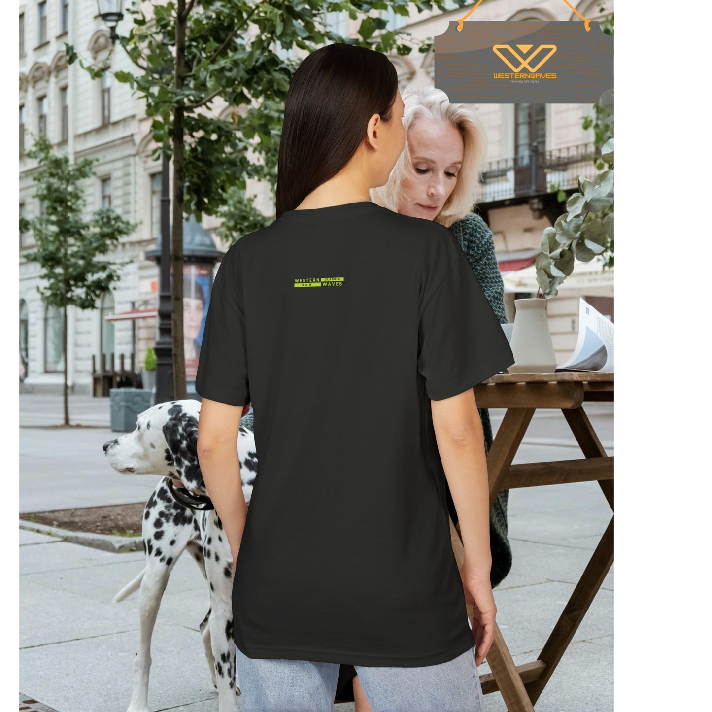 Unisex Sueded T-Shirt_ N8* Series USSTSHIRT_ Limited Edition Casual Elegance by WesternWaves: