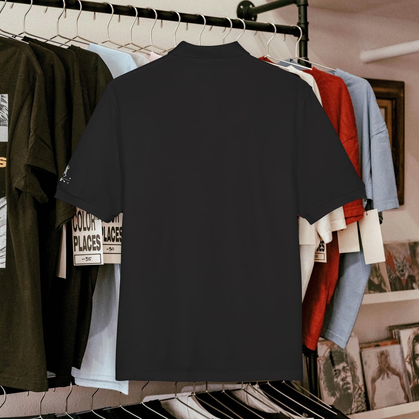 Unisex Polo Shirt_ Series N8+ USPS PT2WW001_ 11 Sep 2025_ Limited Edition Casual Wear by WesternWaves: