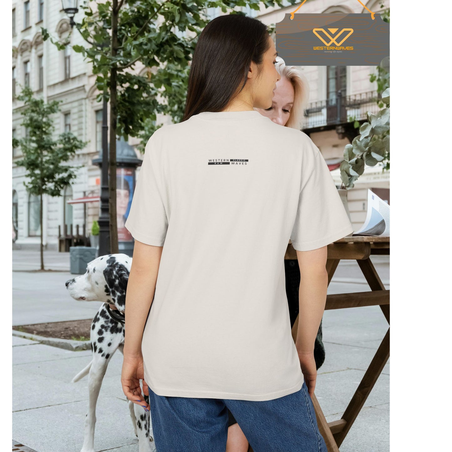 Unisex Heavy Faded Tee_ N7* Series USHFTEE PT2WW014_ Limited Edition Heavy Faded Tee by WesternWaves