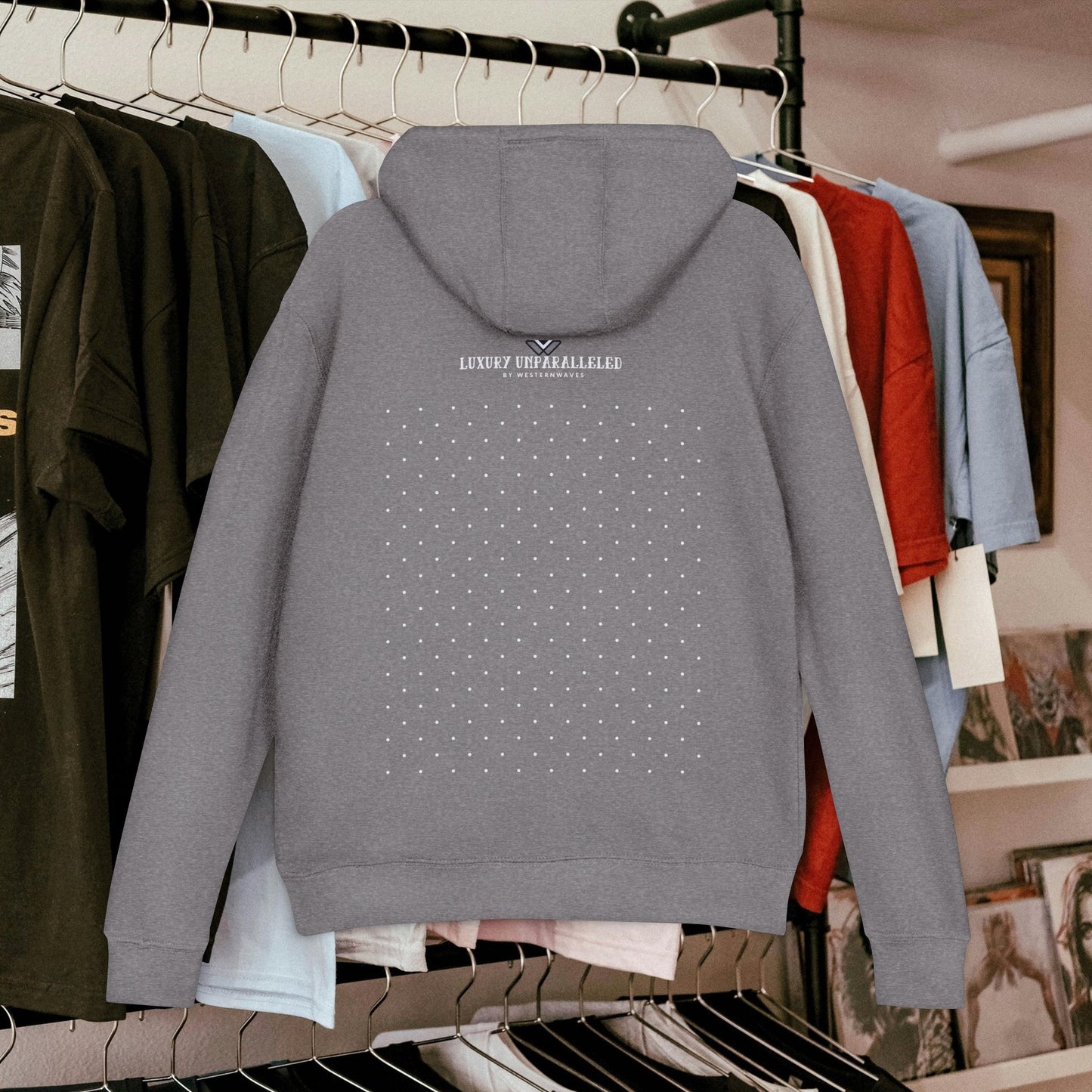 Unisex French Terry Hoodie_ 19 June 2025_ Limited Edition Cozy Casual Wear, Perfect for Hiking & Outdoors by WesternWaves: