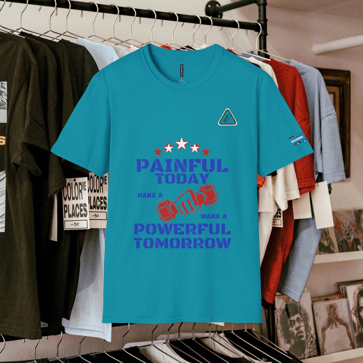Unisex Softstyle T-Shirt_ N2+ Series SPW USSTS FT2WW008_ Redefine Relaxation Limited Edition by WesternWaves: