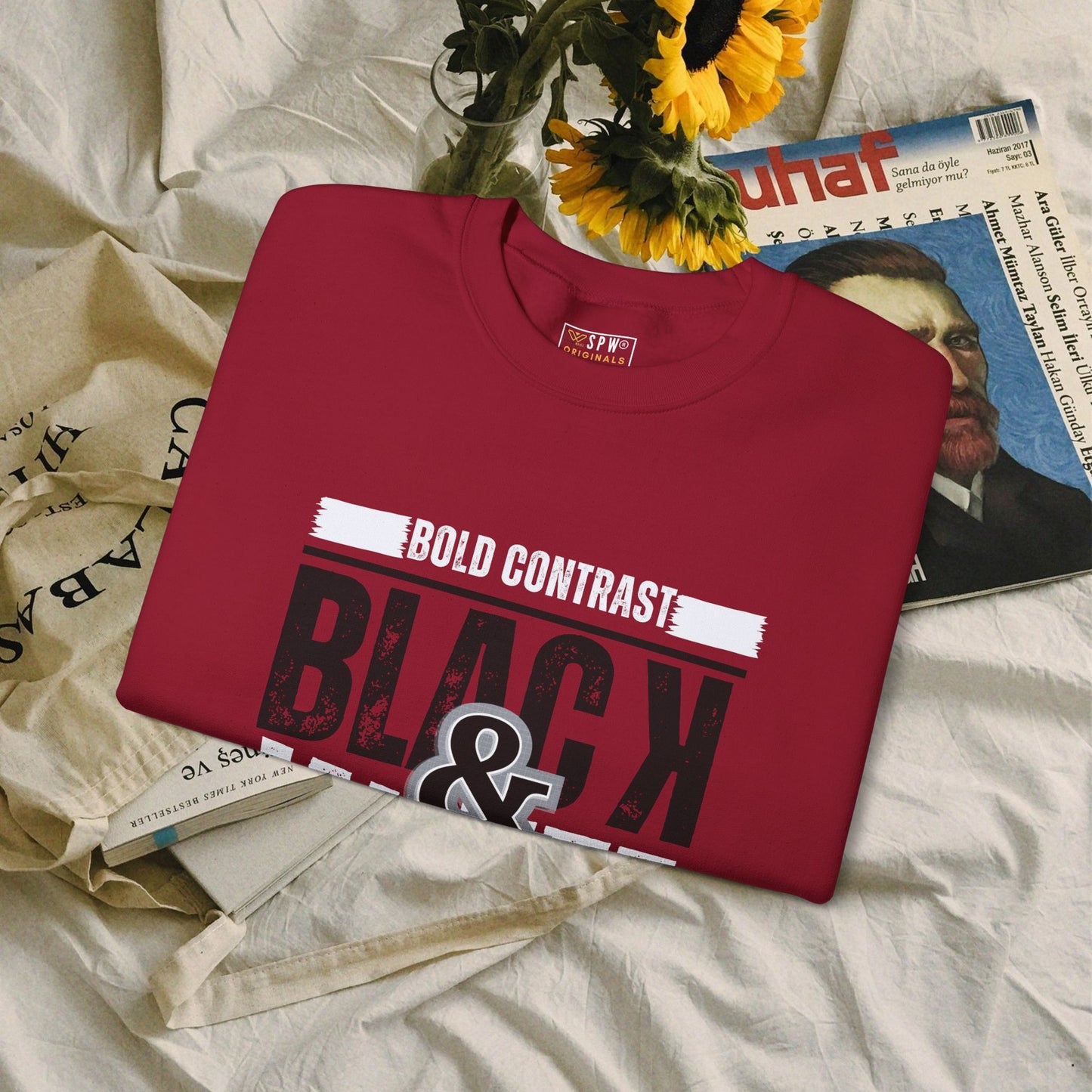 Unisex Heavy Blend™ Crewneck Sweatshirt_ N+ Series UHBCSS PT2WW028_ Limited Edition by WesternWaves: