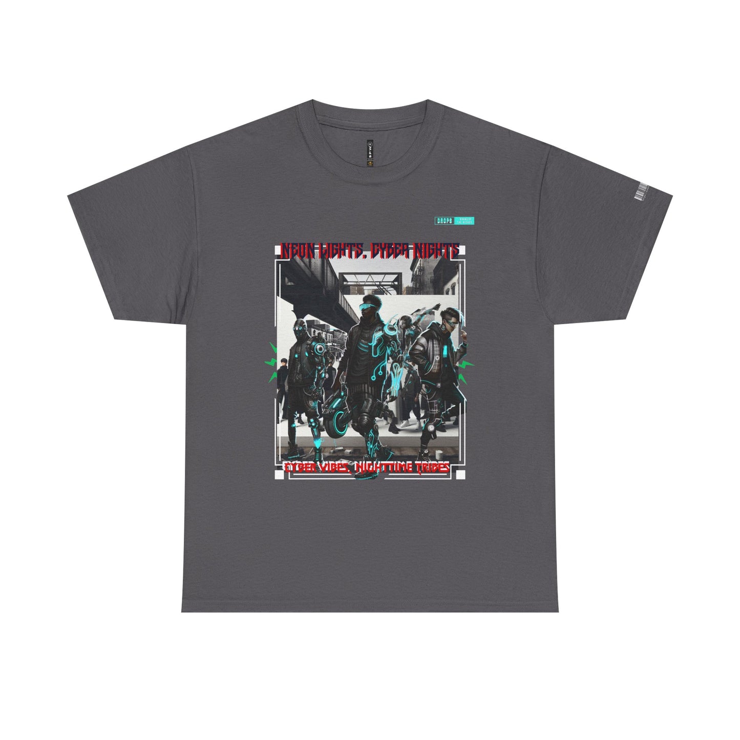 Unisex Heavy Cotton Tee_ N8+ Series USHOSTEE_ PT2WW003_ 01 Oct 2025_ Limited Edition Casual Wear by WesternWaves: