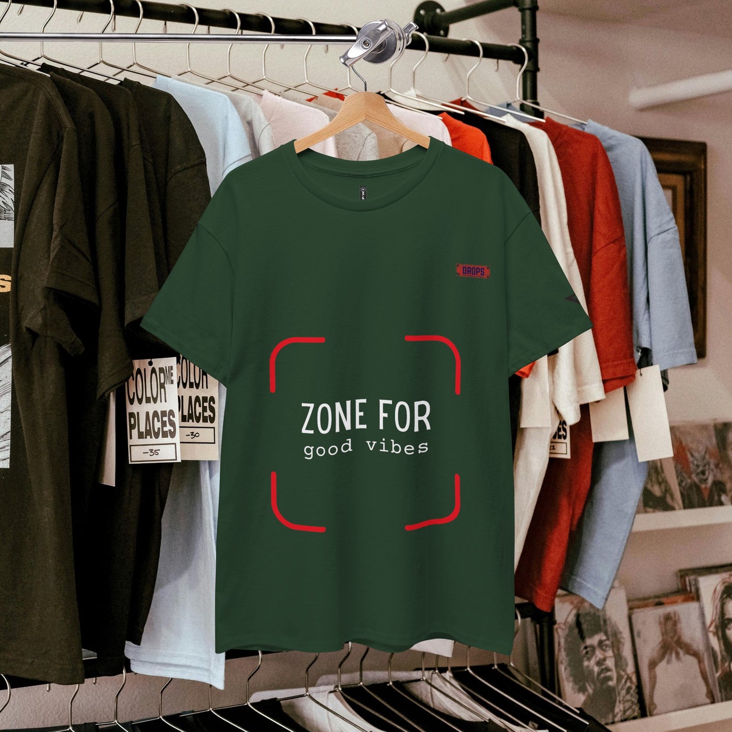 Unisex Heavy Cotton Tee_ 20 July 2025_ Limited Edition Unique Summer Wear_ by WesternWaves: