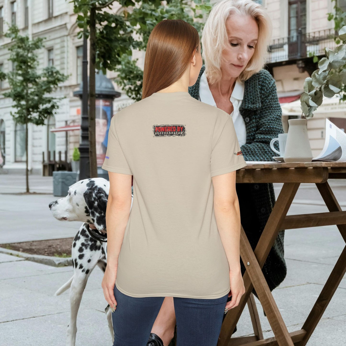 Unisex Ultra Cotton Tee_ Classic Comfort Unleashed_ N2 Series USUCTEE PT2WW004_ Limited Edition Maximum Comfort & Style by WesternWaves: