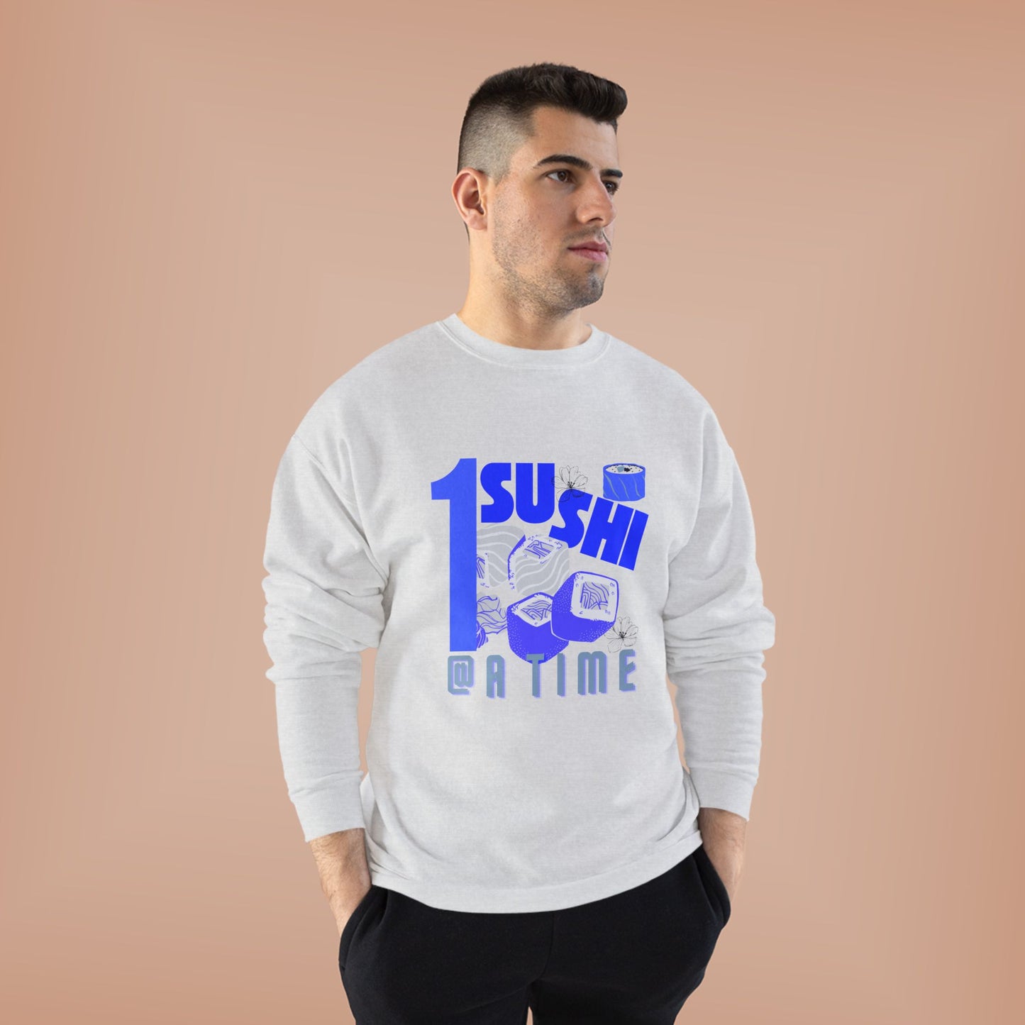 Unisex EcoSmart® Crewneck Sweatshirt_ N3+ Series USESCNSS PT2WW001_ Limited Edition Perfect Blend of Comfort, Style, & Sustainability by WesternWaves: