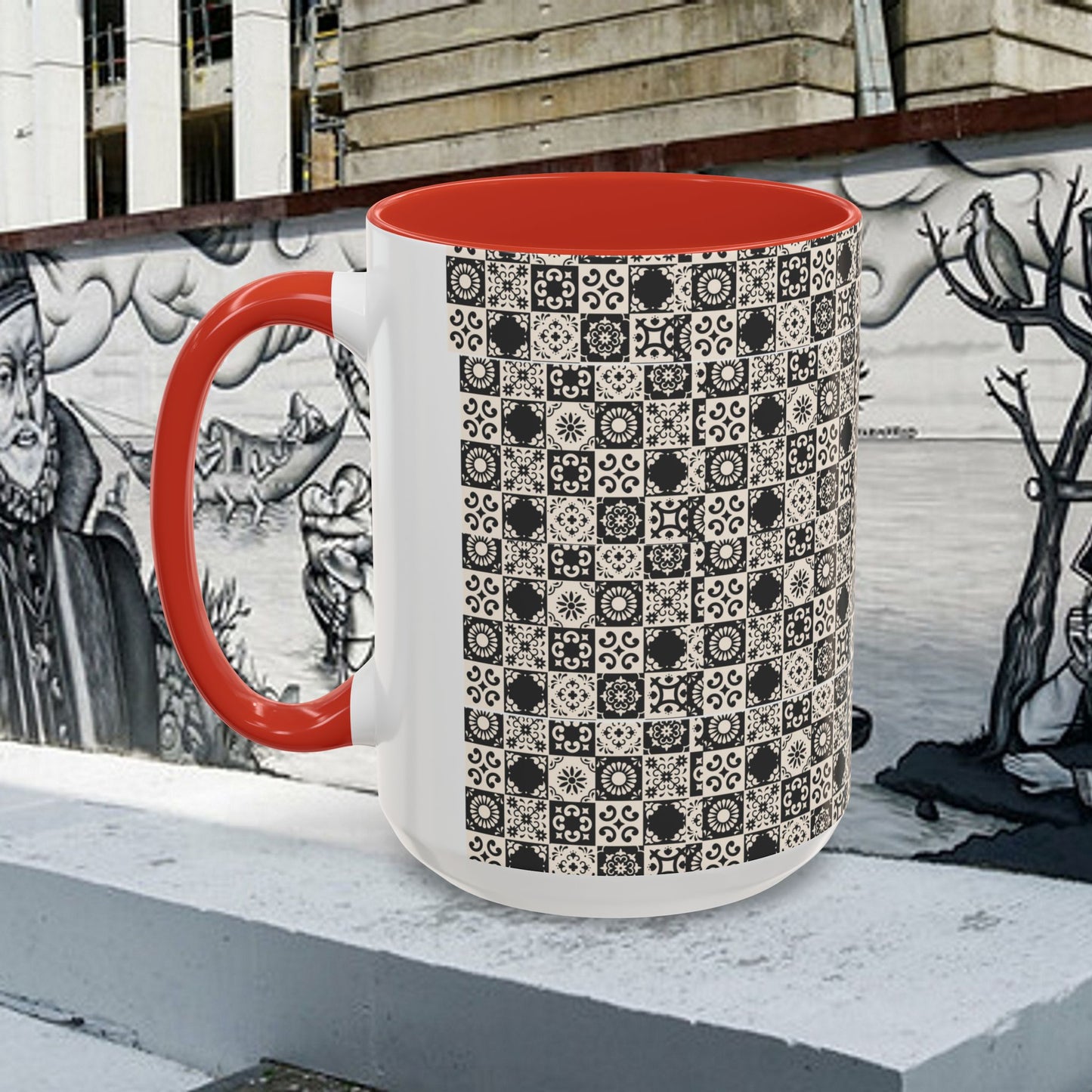 11oz Accent Mug_ N2 Series 11OZACM PT2WW001_ Limited Edition Perfect Blend of Style by WesternWaves: