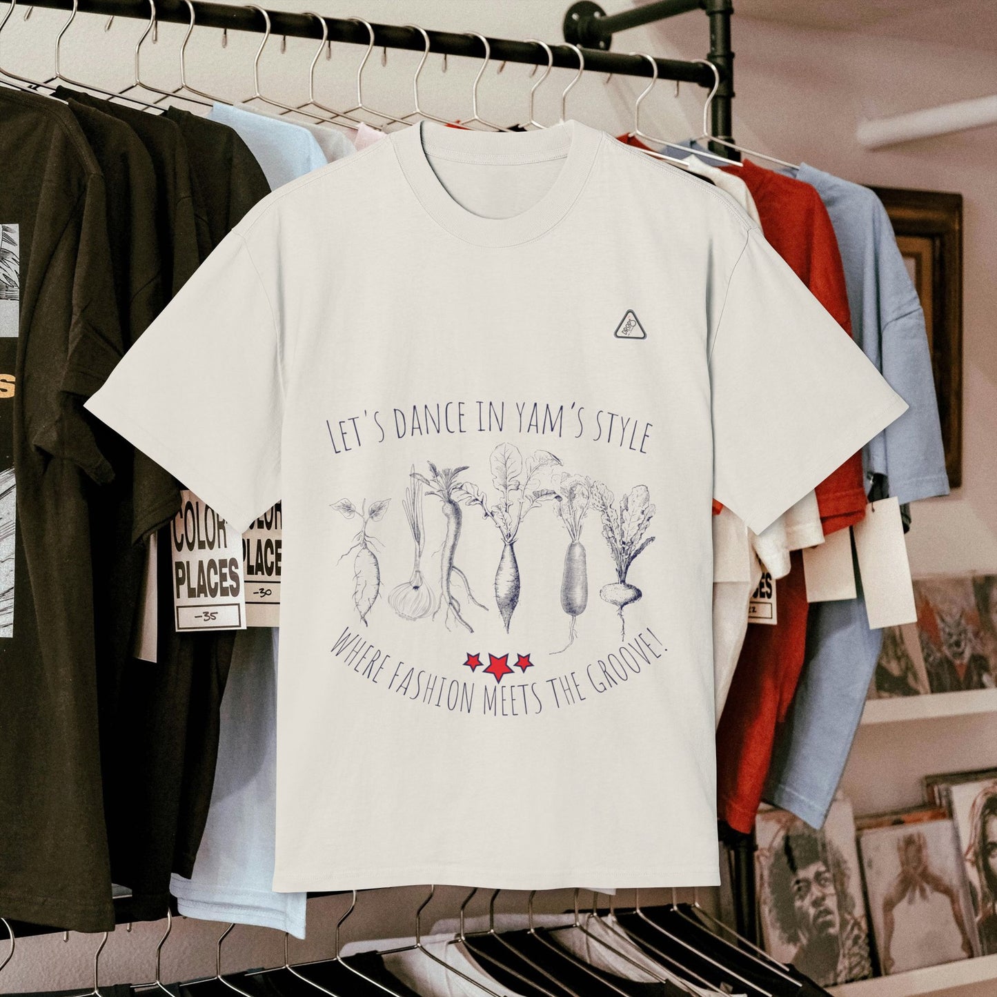 Let’s Dance in Yam’s Style Unisex Heavy Faded Tee - Fashion Meets Groove_ 06 May 205_ 001