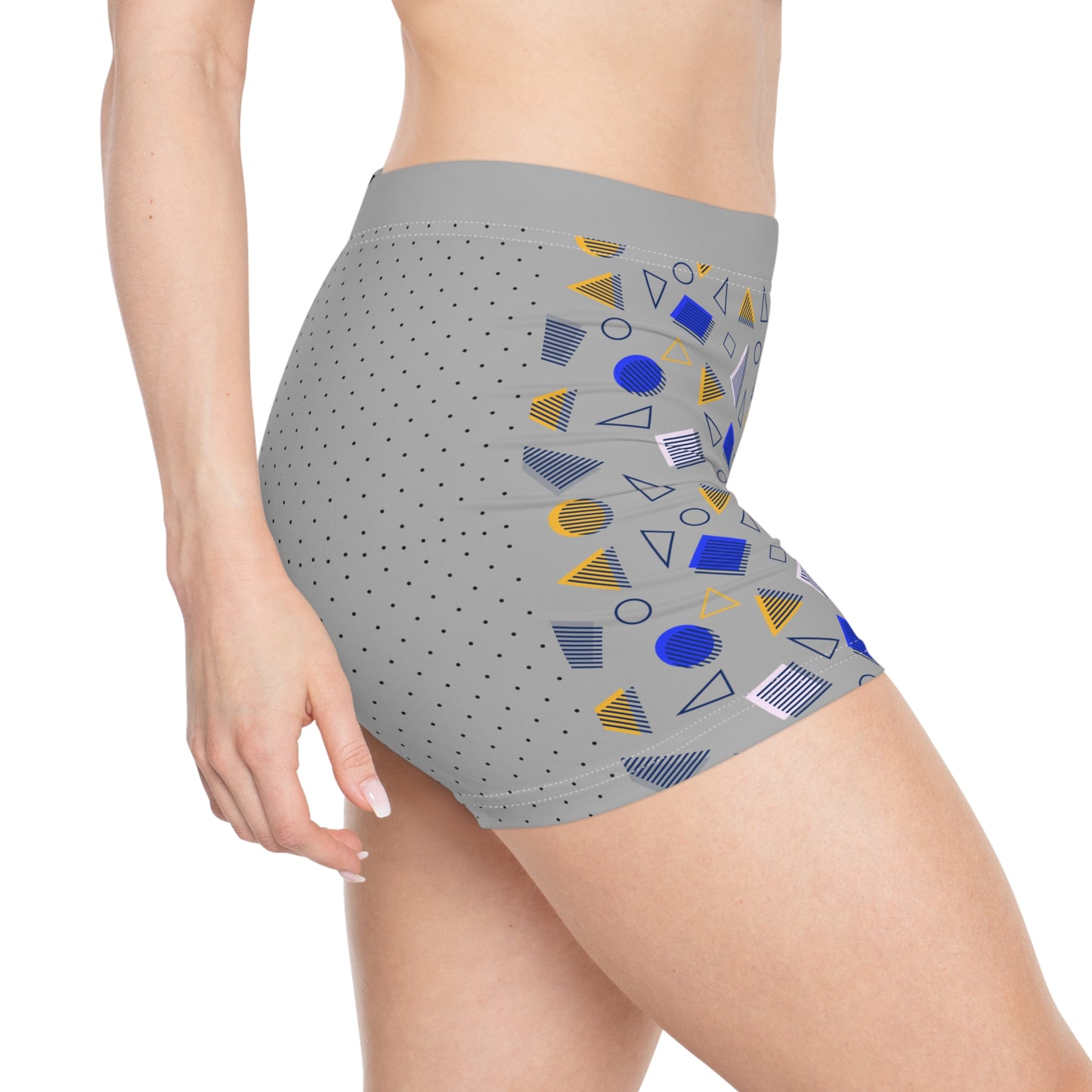 Women's Shorts AOP_ N+ Series WS(AOP) PT2WW002_ Summer Breeze Women's Moisture-Wicking Shorts_ Limited Edition by WesternWaves: