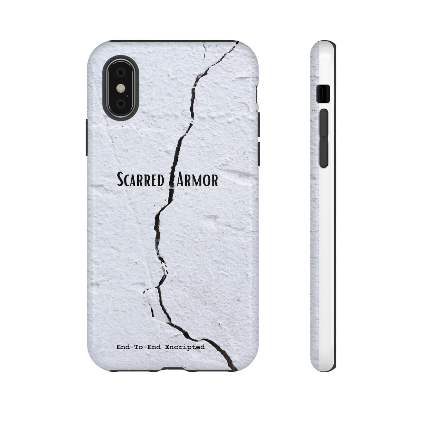 Tough iPhone Cases Phone Case_ Series N8+ TCPCASE PT2WW001_ Limited Edition Scarred Armor Design iPhone Cases by WesternWaves: