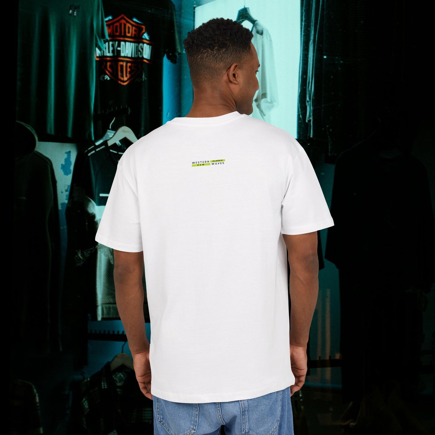 Unisex Heavy Oversize Tee_ N3+ Series USHBOZTEE Pt2WW001_ Limited Edition Oversized Tees by WesternWaves: