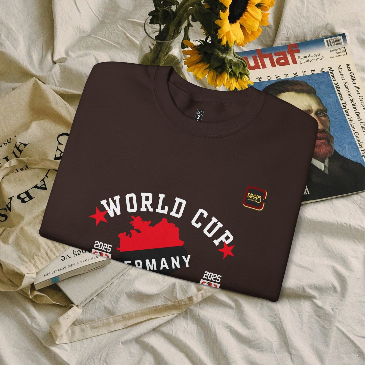 Unisex Sweatshirt_ N7+ Series USSS PT2WW001_ Germany The Winner by Default_ Limited Edition by WesternWaves:
