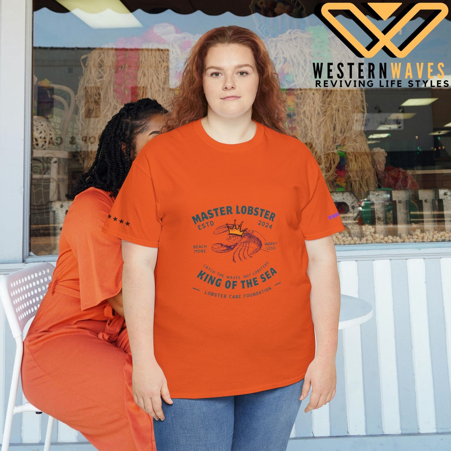 Unisex Heavy Cotton Tee_ Crafted from premium 100% cotton_ N2+ Series UHCT PT2WW007_ Limited Edition Maximum Comfort by WesternWaves: