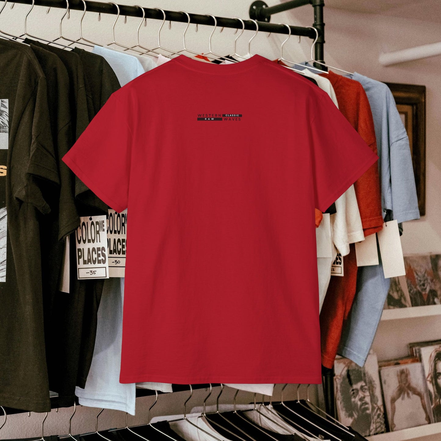 Inspirational Unisex Ultra Cotton Tee_ N6+ Series IPUSUCTEE PT2WW001_ Limited Edition by WesternWaves: