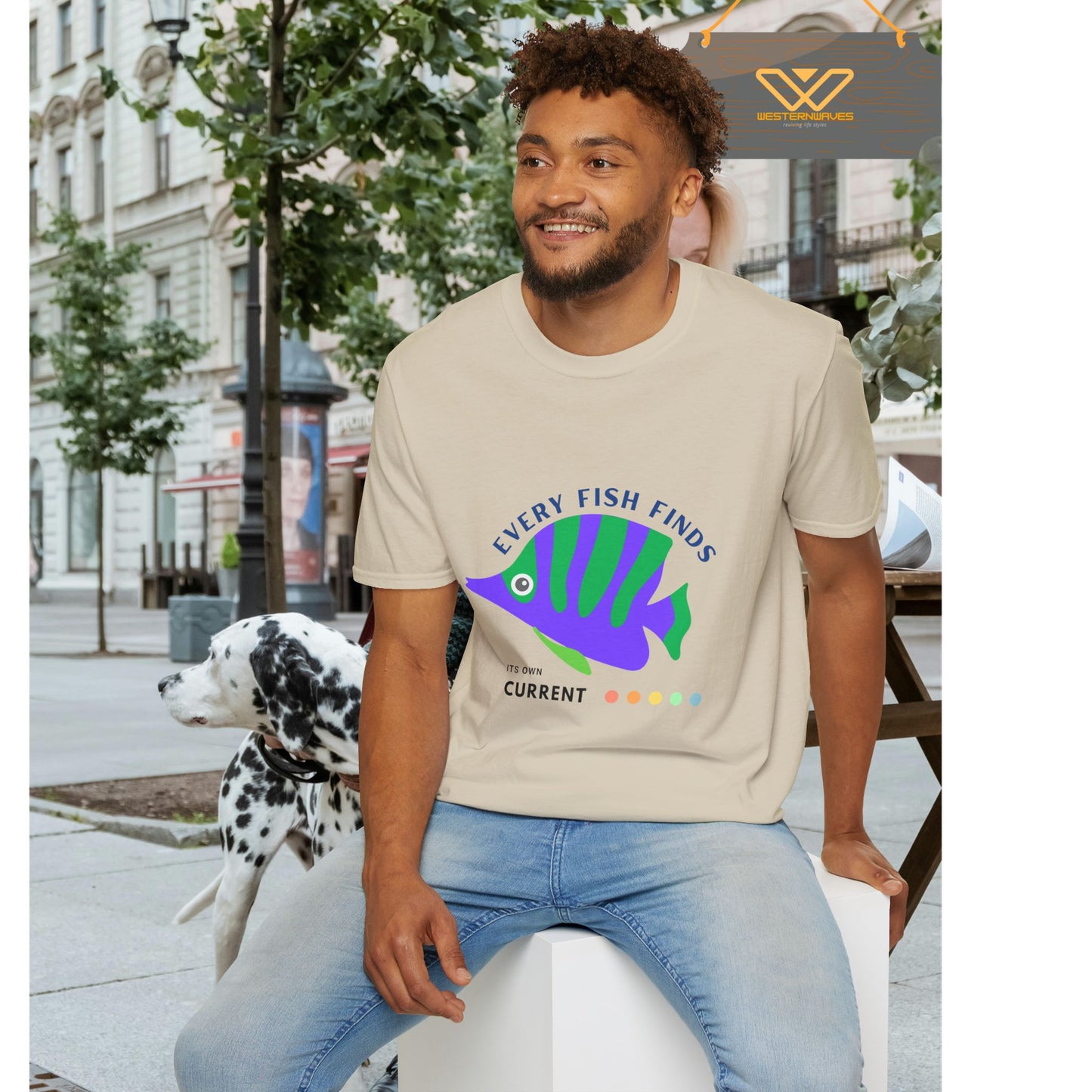 Unisex Softstyle T-Shirt_ N+ Series USSTS FT2WW009_ Limited Edition by WesternWaves: