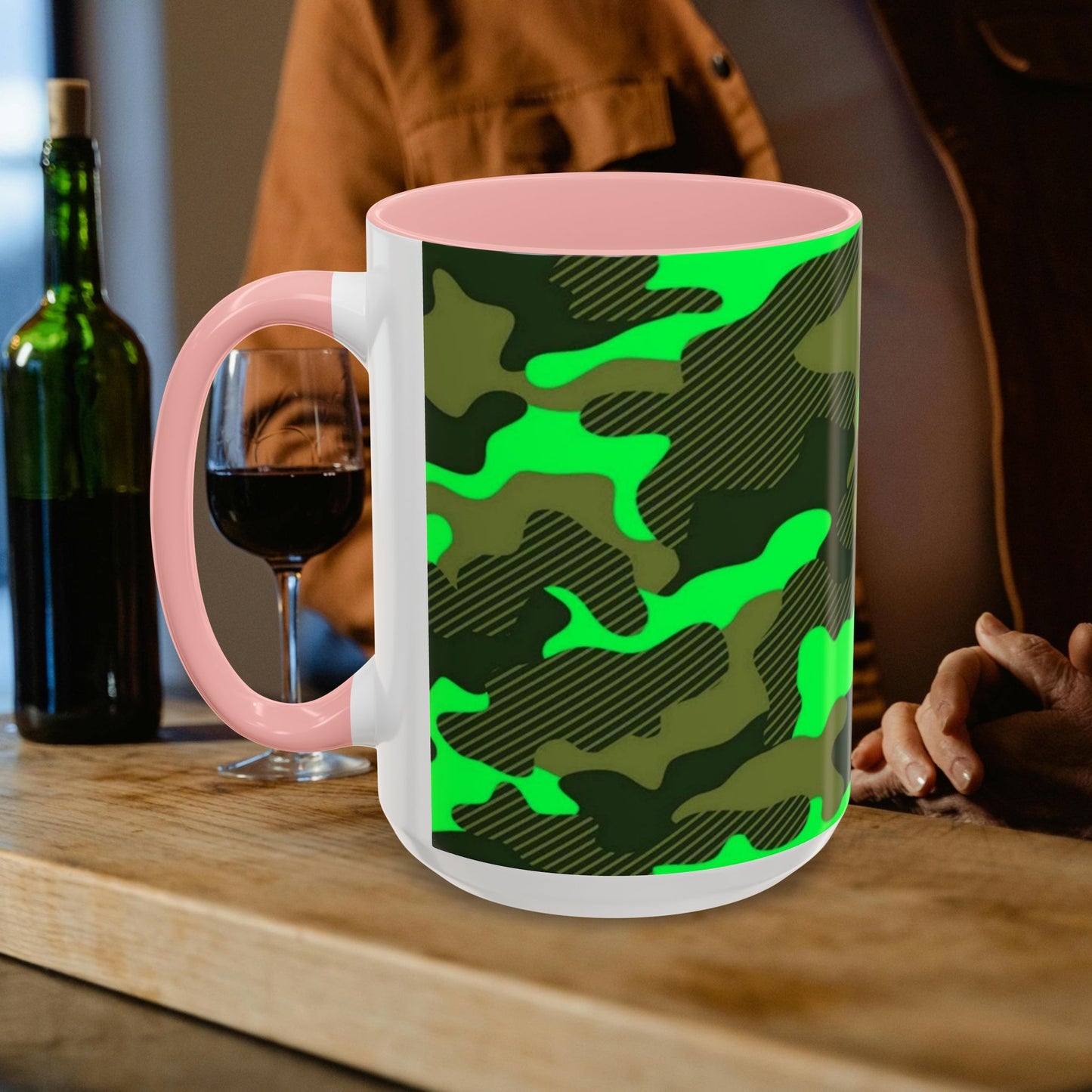 Accent Coffee Mug (11, 15oz)_ N2 Series ACMUG PT2WW004_ Limited Edition Mug by WesternWaves: