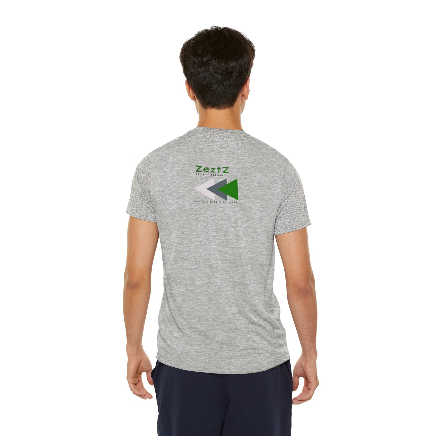 Men's Sports T-shirt_ N2+ Series MSTS PT2WW001_ Limited Edition ZeztZ Brand Men's Performance Sports T-shirt by WesternWaves: