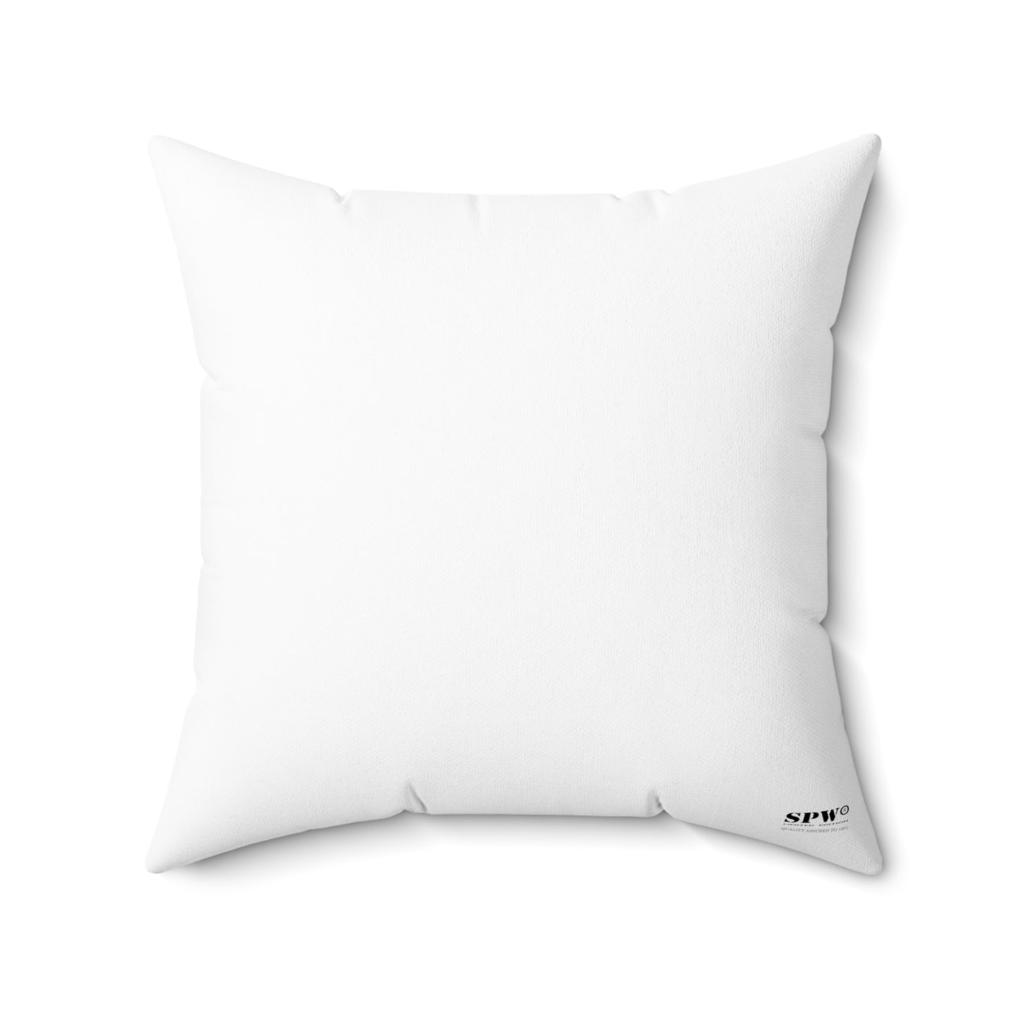 Spun Polyester Square Pillow_ N3+ Series SPSP PT2WW005_ Personalized Limited Edition by WesternWaves: