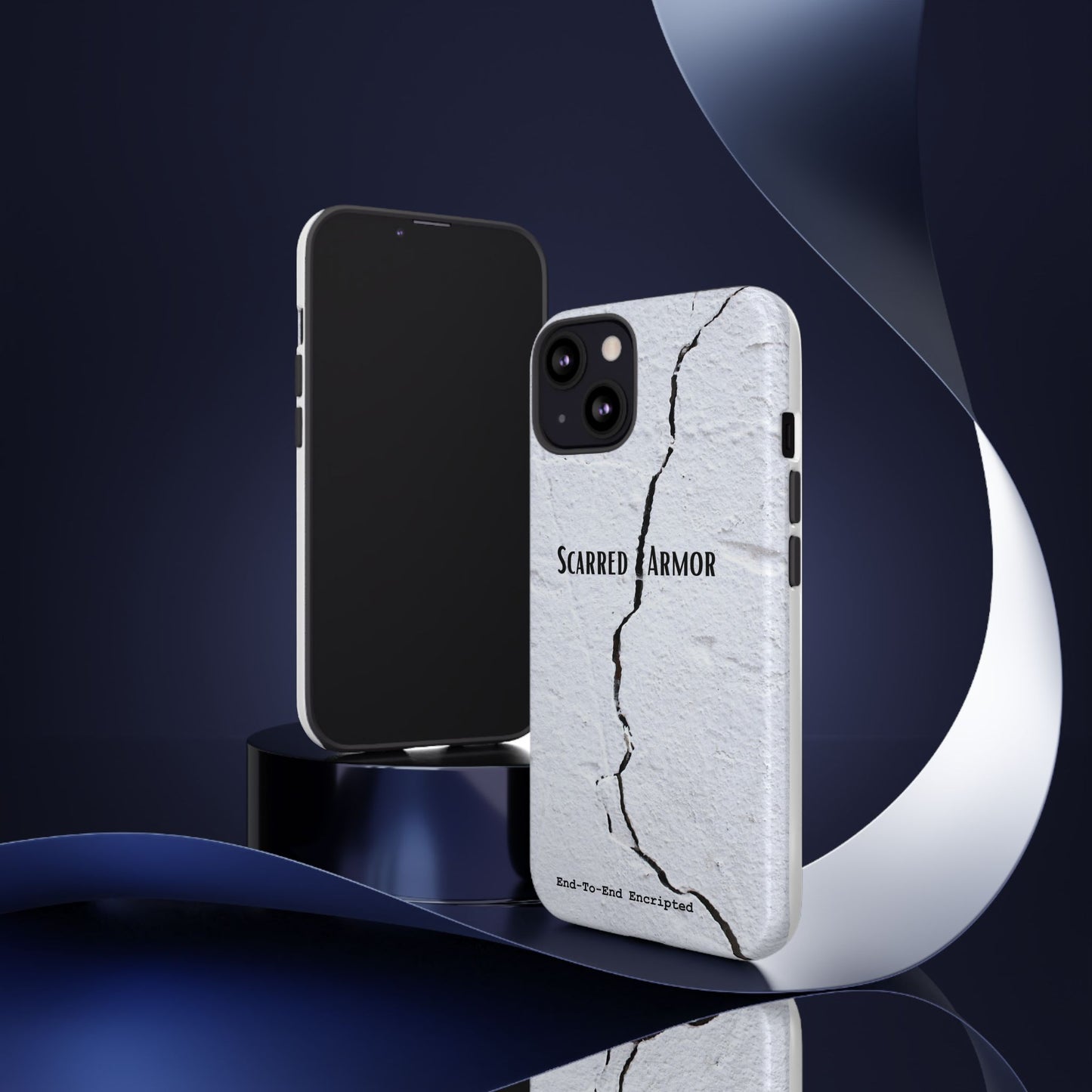 Tough iPhone Cases Phone Case_ Series N8+ TCPCASE PT2WW001_ Limited Edition Scarred Armor Design iPhone Cases by WesternWaves: