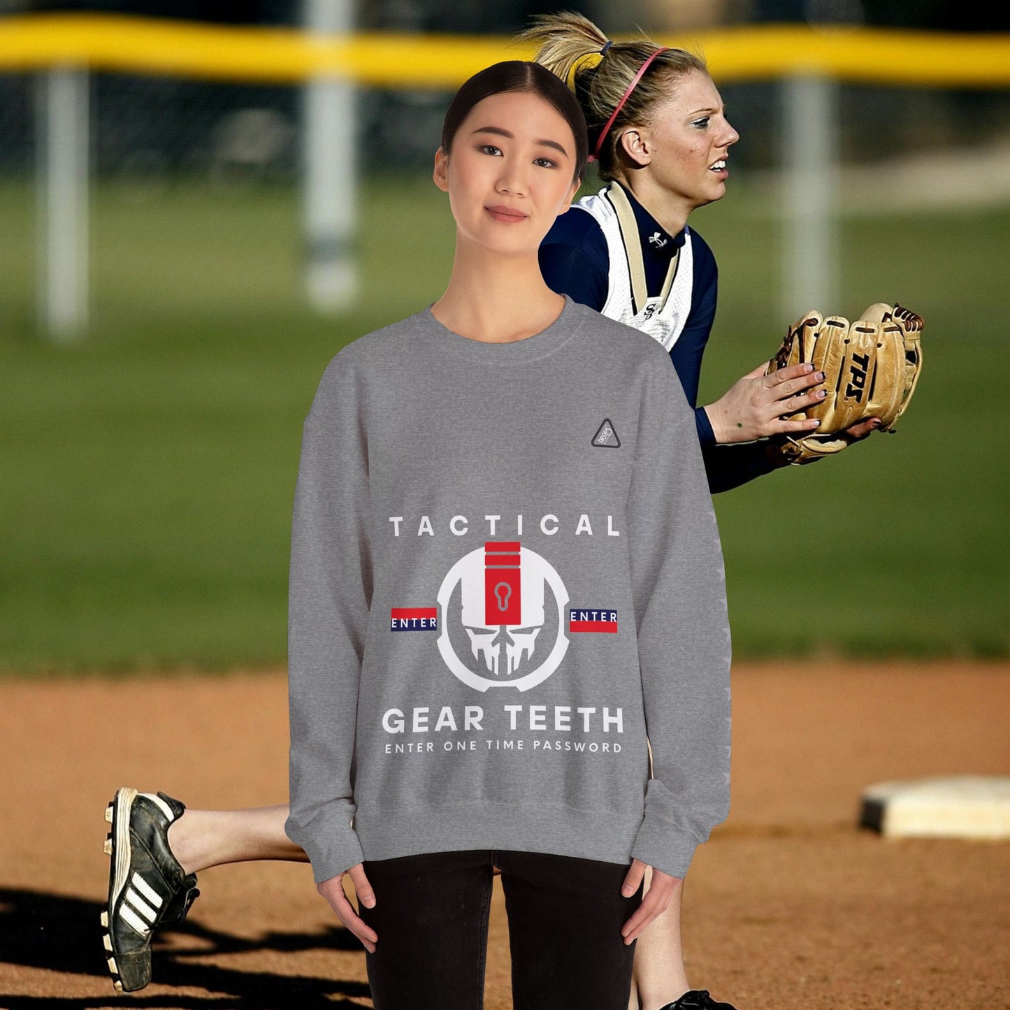 Unisex Heavy Blend™ Crewneck Sweatshirt_ N2 Series UHBCSS PT2WW005_ Limited Edition by WesternWaves: