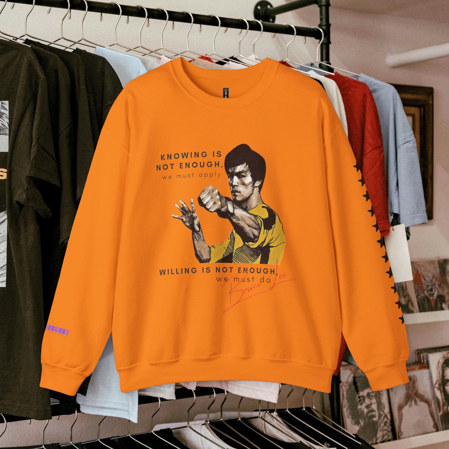 Unisex Heavy Blend™ Crewneck Sweatshirt_ N2+ Sports Series UHBCSS PT2WW008_ Limited Edition ‘Zeztz’ Brand Sports Elements by WesternWaves:
