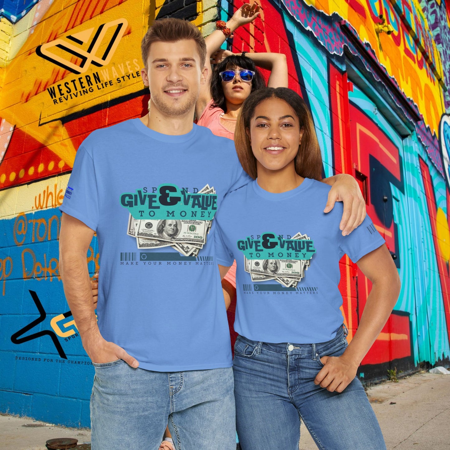 Unisex Heavy Cotton Tee_ Crafted from premium 100% cotton_ N3+ Series UHCT PT2WW012_ Limited Edition Maximum Comfort by WesternWaves: