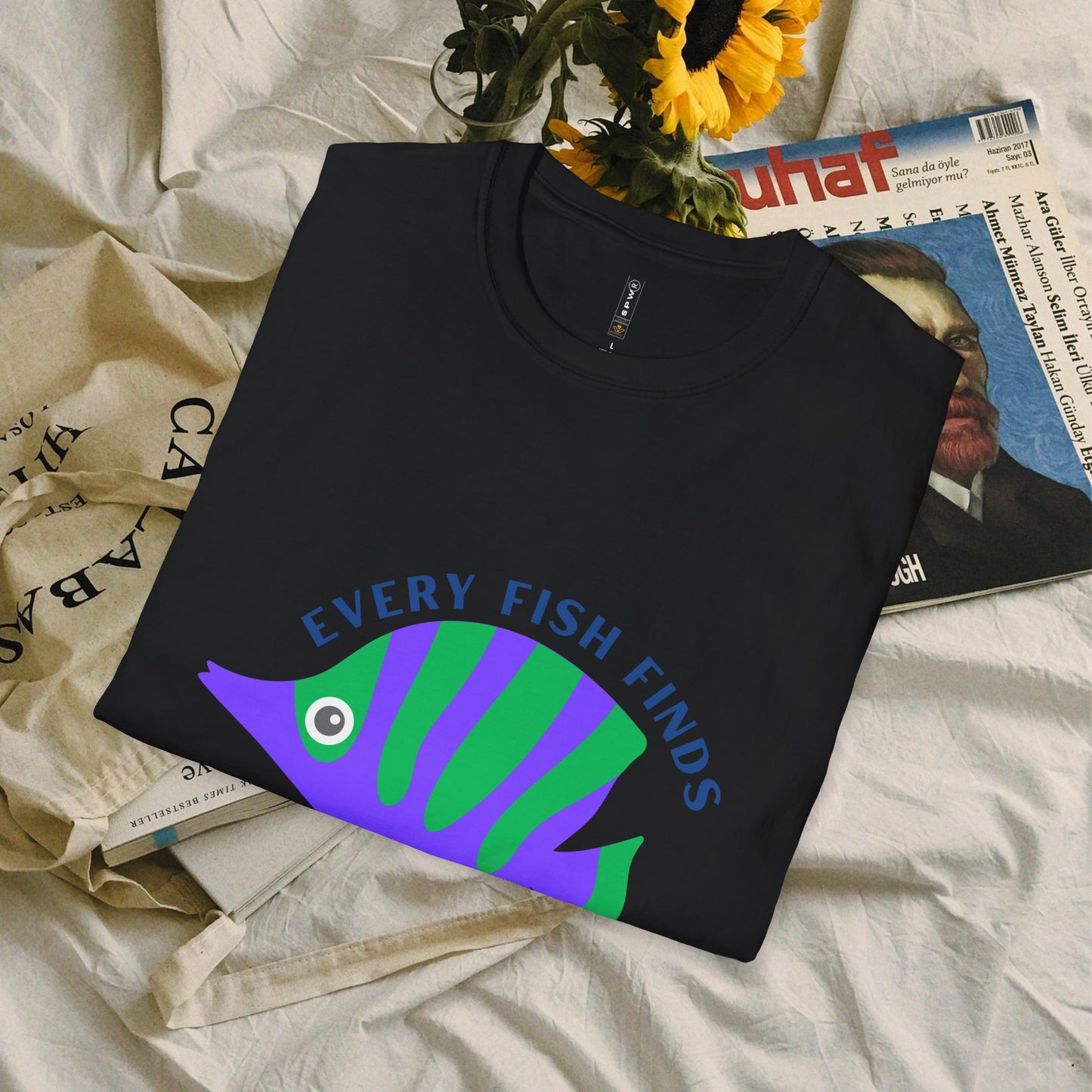Unisex Softstyle T-Shirt_ N+ Series USSTS FT2WW009_ Limited Edition by WesternWaves: