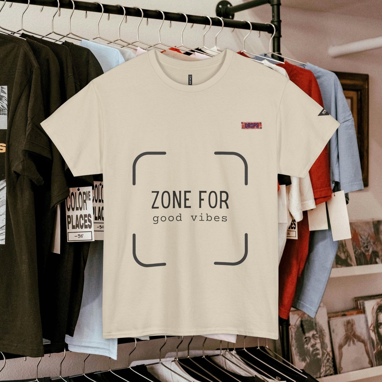 Unisex Heavy Cotton Tee_ 20 July 2025_ Limited Edition Unique Summer Wear_ by WesternWaves:
