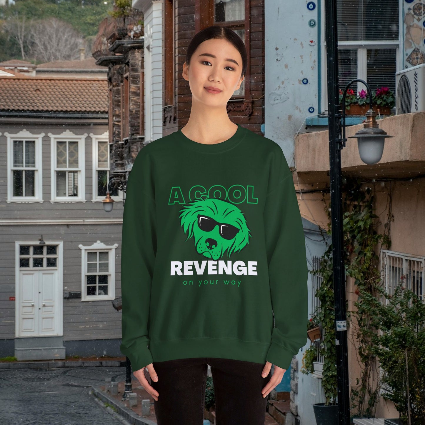 Unisex Heavy Blend™ Crewneck Sweatshirt_ N2+ Series UHBCSS PT2WW024_ Limited Edition Pure Luxury for Every Occasion by WesternWaves:
