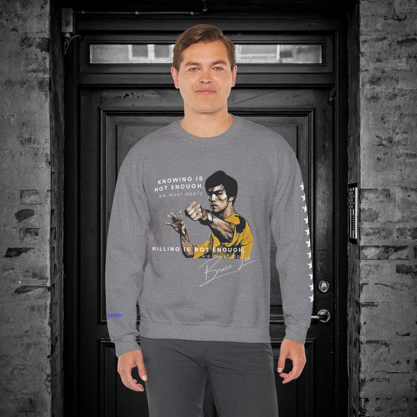 Unisex Heavy Blend™ Crewneck Sweatshirt_ N2+ Sports Series UHBCSS PT2WW008_ Limited Edition ‘Zeztz’ Brand Sports Elements by WesternWaves: