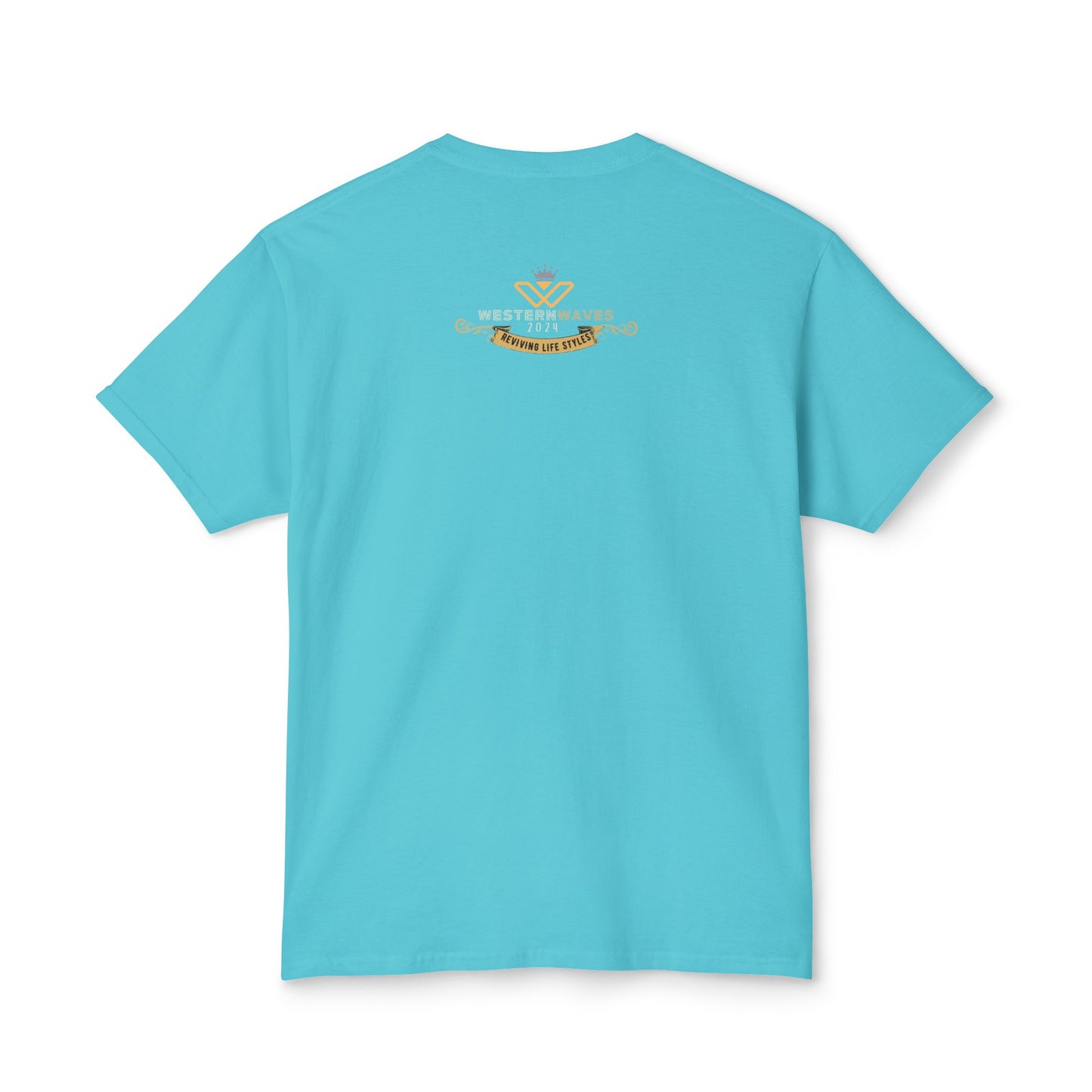 Unisex HD Cotton™ T-shirt_ N+ Series USHDCTS PT2WW002_ Limited Edition Unisex HD Cotton™ T-shirt by WesternWaves