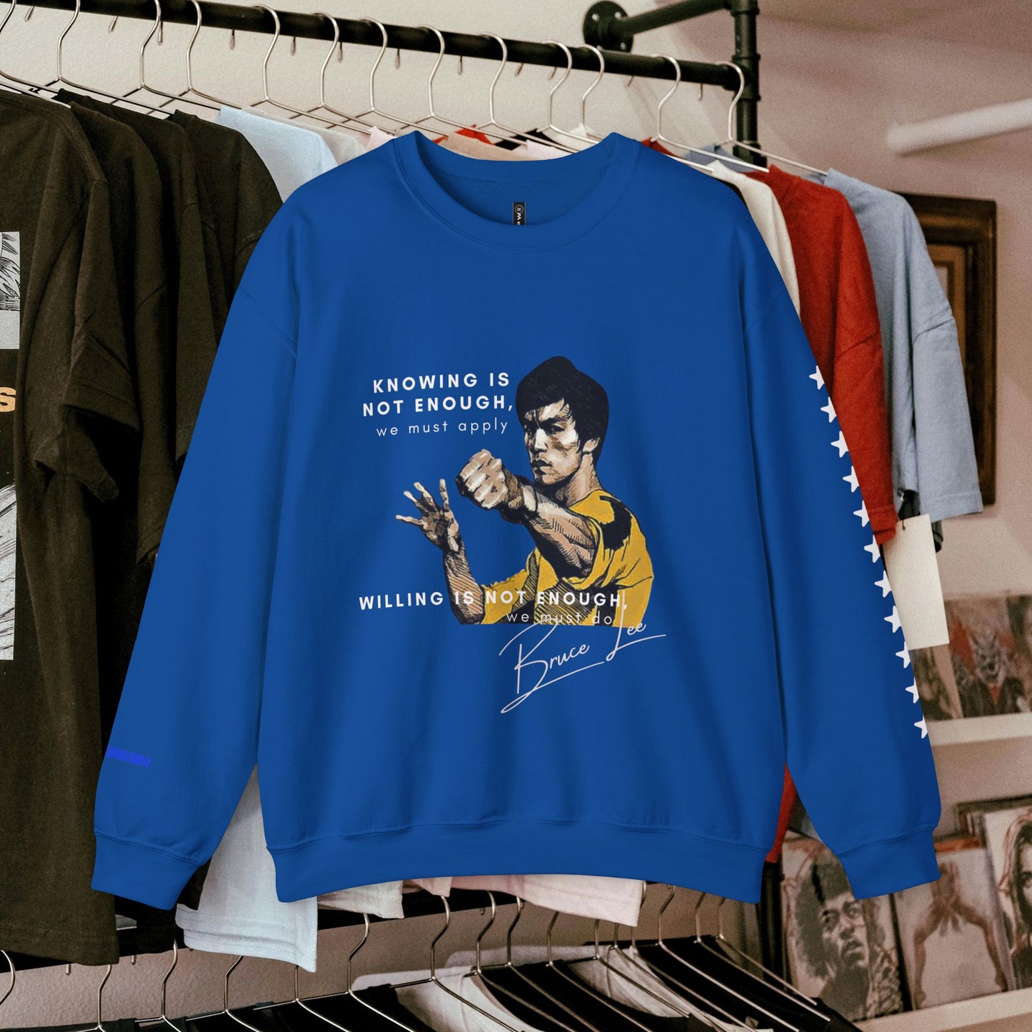 Unisex Heavy Blend™ Crewneck Sweatshirt_ N2+ Sports Series UHBCSS PT2WW009_ Limited Edition ‘Zeztz’ Brand Sports Elements by WesternWaves:
