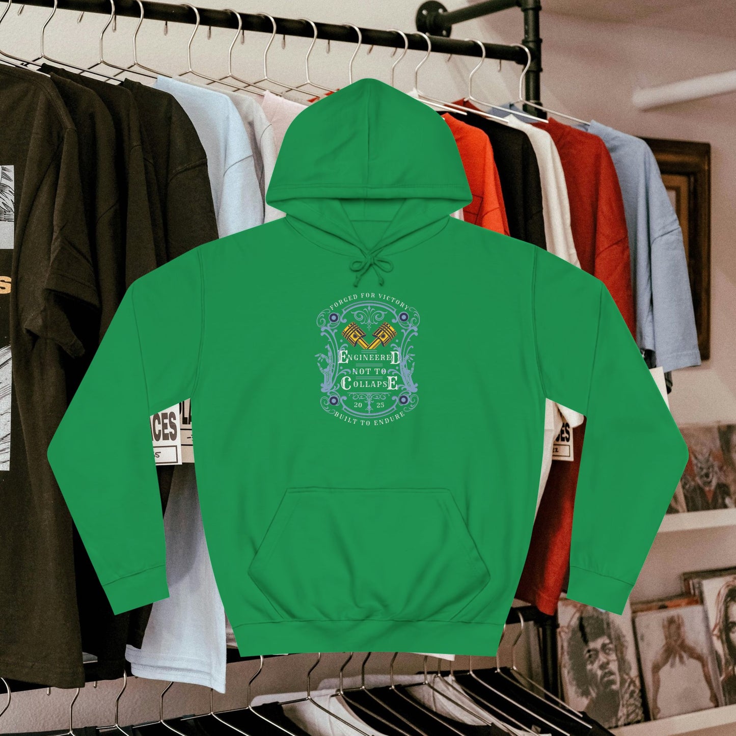Unisex College Hoodie_ N3+ Series SCH PT2WW004_ Limited Edition Timeless Unisex Design by WesternWaves: