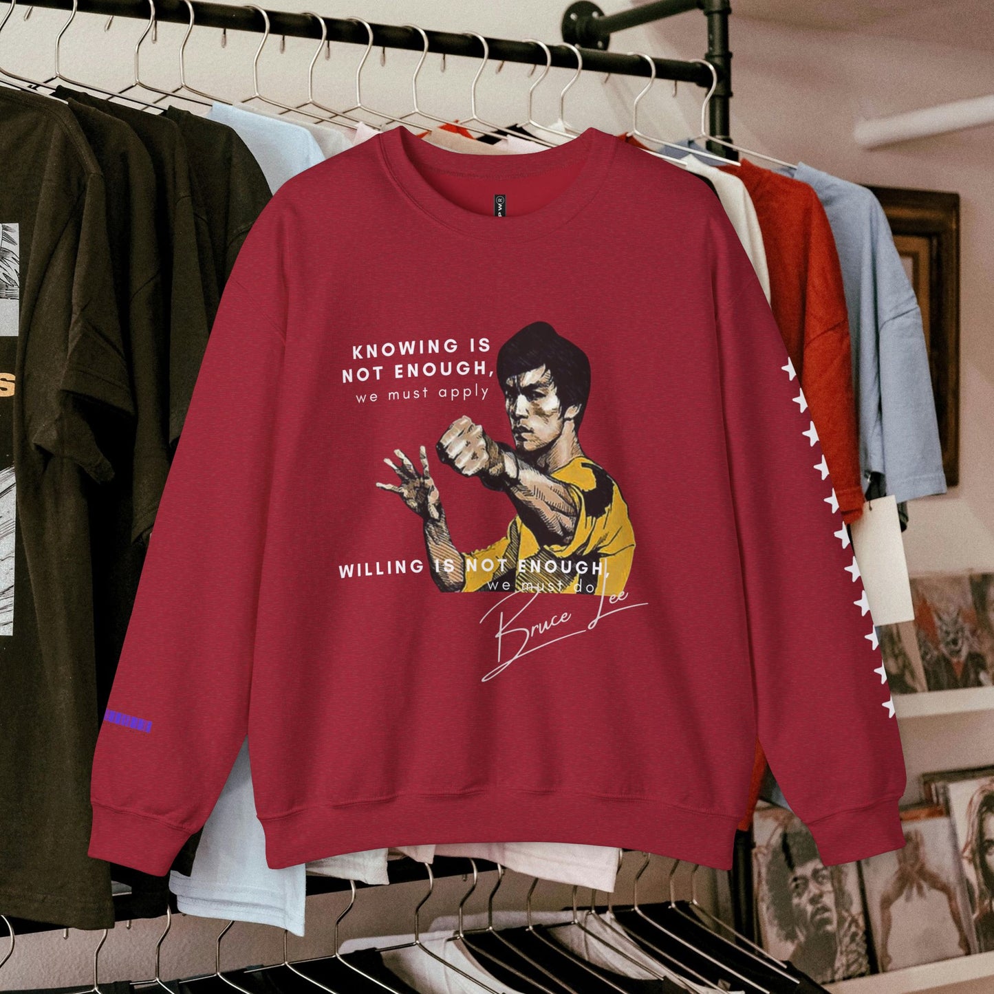 Unisex Heavy Blend™ Crewneck Sweatshirt_ N2+ Sports Series UHBCSS PT2WW008_ Limited Edition ‘Zeztz’ Brand Sports Elements by WesternWaves: