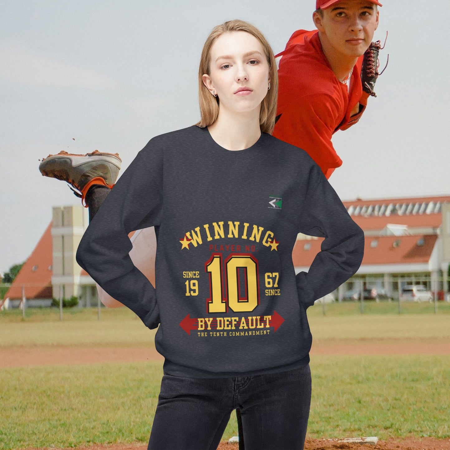 Unisex Midweight Softstyle Fleece Crewneck Sweatshirt_ N2 Series USMWSSFCNSS PT2WW001_ ‘ZeztZ’ Brand Limited Edition Statement of Style & Sustainability by WesternWaves: