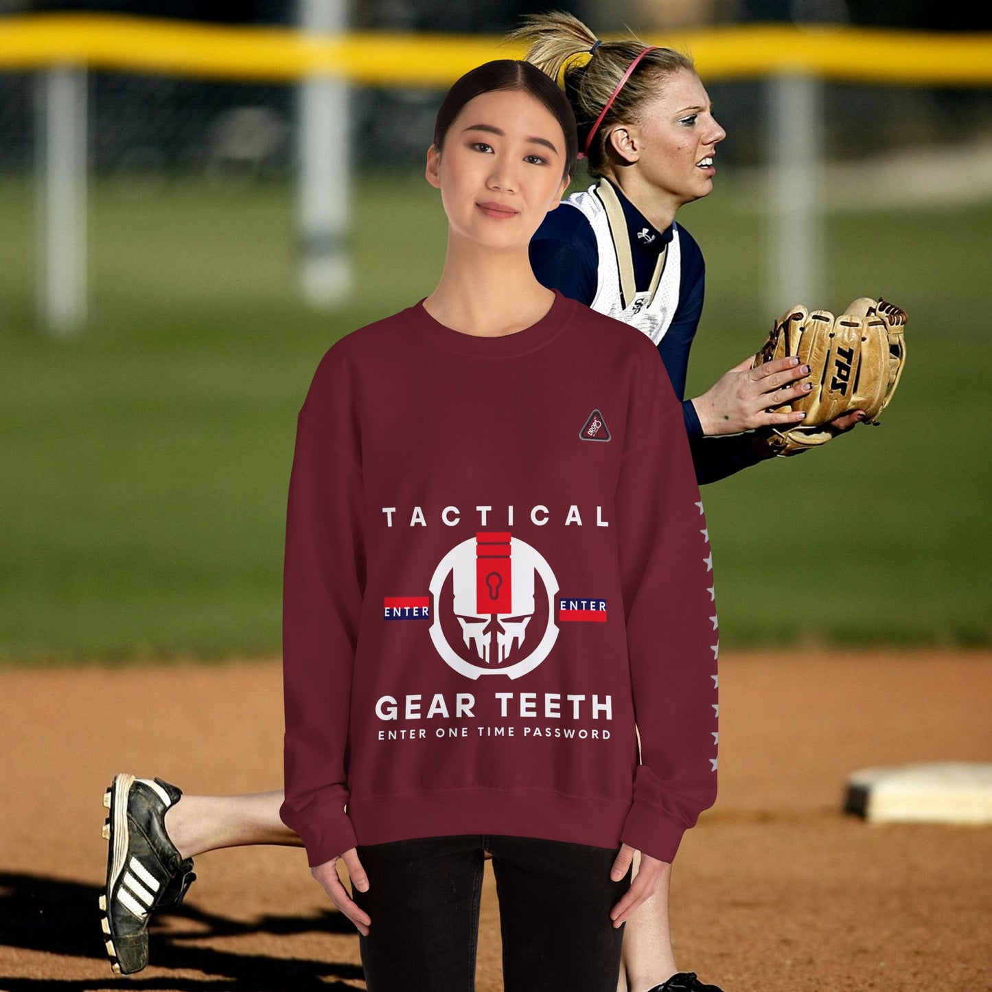 Unisex Heavy Blend™ Crewneck Sweatshirt_ N2 Series UHBCSS PT2WW005_ Limited Edition by WesternWaves: