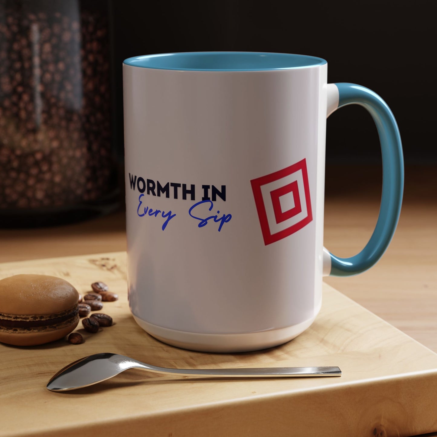 Accent Coffee Mug (11, 15oz)_ N2 Series ACMUG PT2WW003_ Limited Edition Mug by WesternWaves