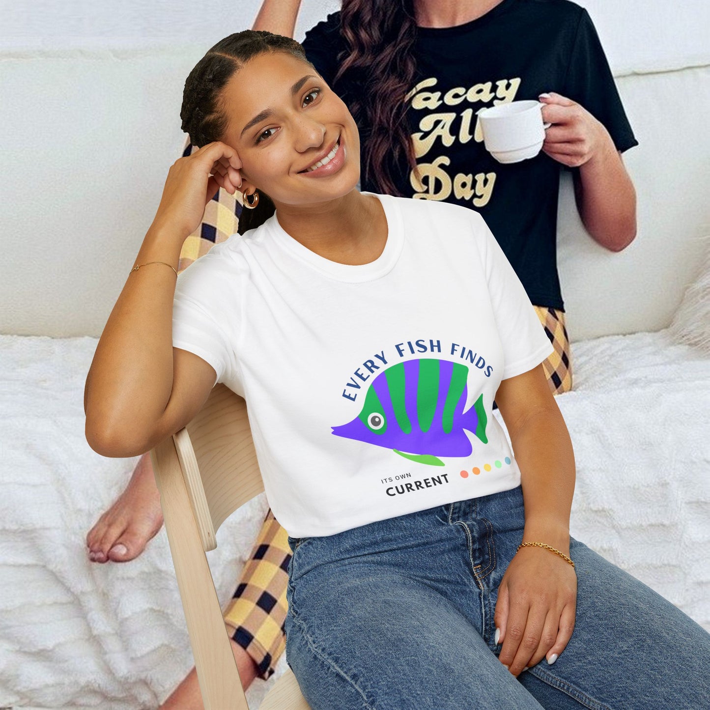Unisex Softstyle T-Shirt_ N+ Series USSTS FT2WW009_ Limited Edition by WesternWaves:
