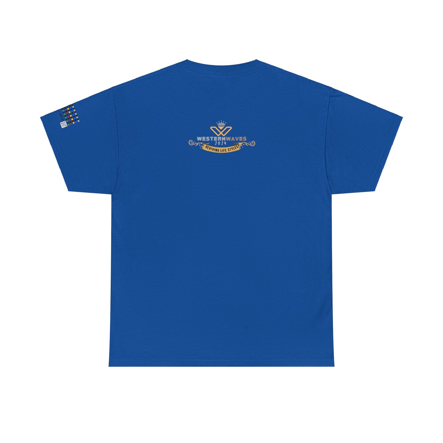 Unisex Heavy Cotton Tee_ Crafted from premium 100% cotton_ N+ Series UHCT PT2WV007_ Limited Edition by WesternWaves: