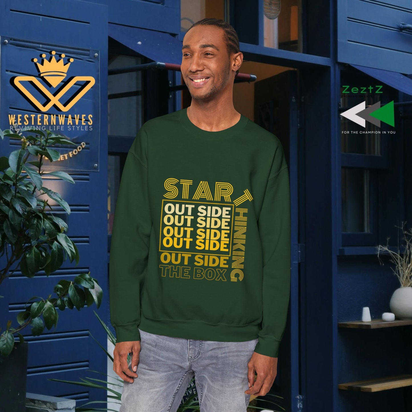 Seasonal Seller Sweatshirt_ N3+ Series SSSS PT2WW001_ Limited Edition Seasonal Offer by WesternWaves: