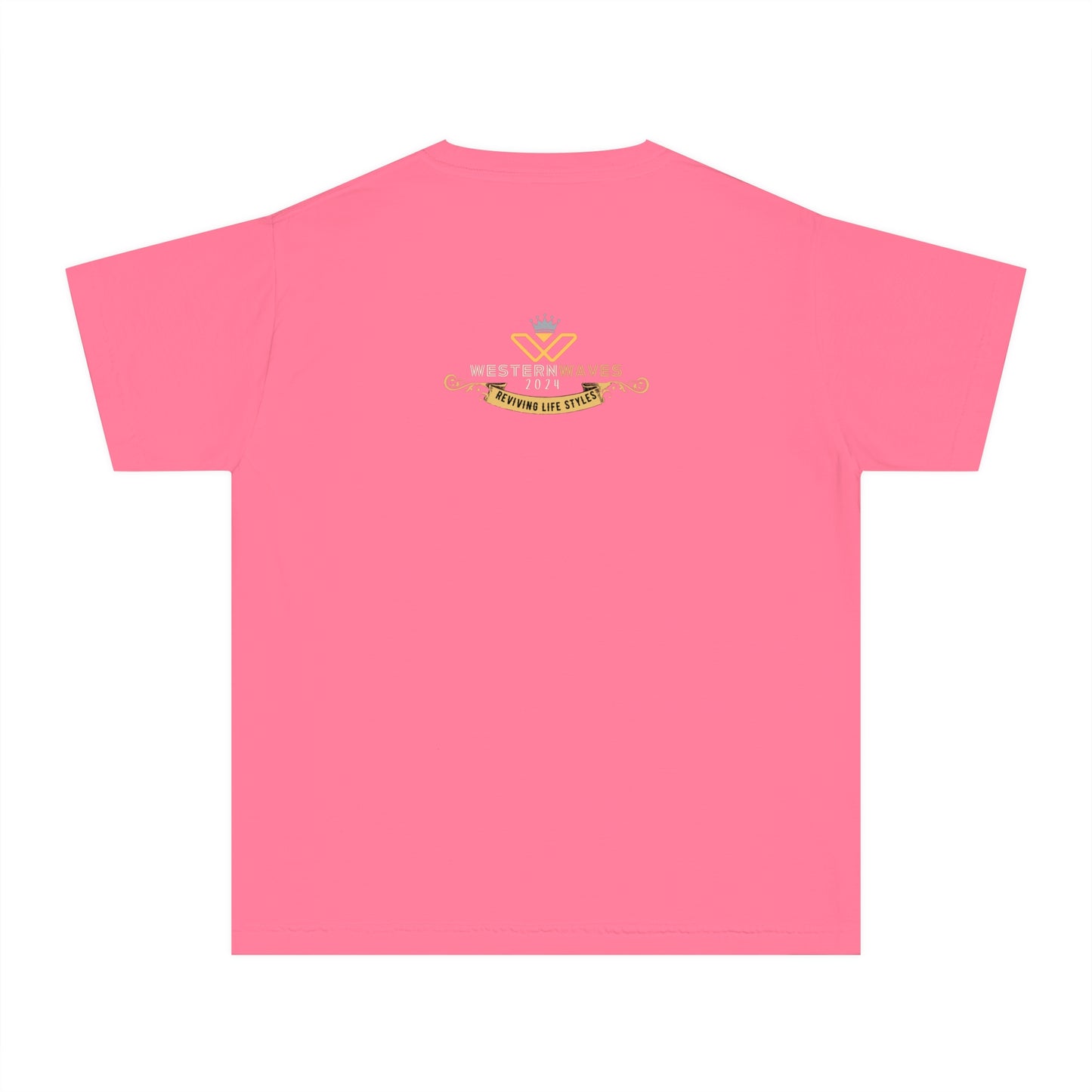Youth Midweight Tee_ N2 Series YMT PT2WW005_ Limited Edition Durability & Lightweight Agility by WesternWaves: