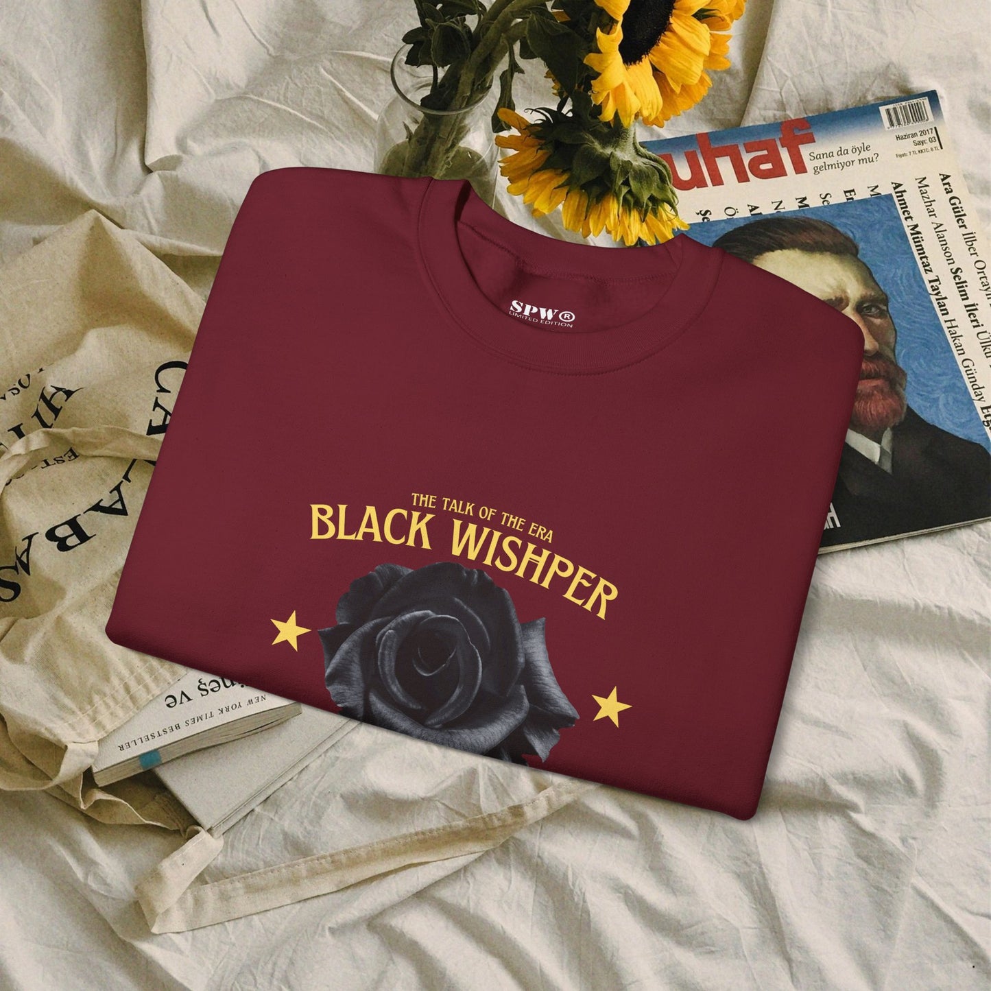 Unisex Heavy Blend™ Crewneck Sweatshirt_ N3+ Series UHBCSS PT2WV011_ Limited Edition Pure Luxury by WesternWaves: