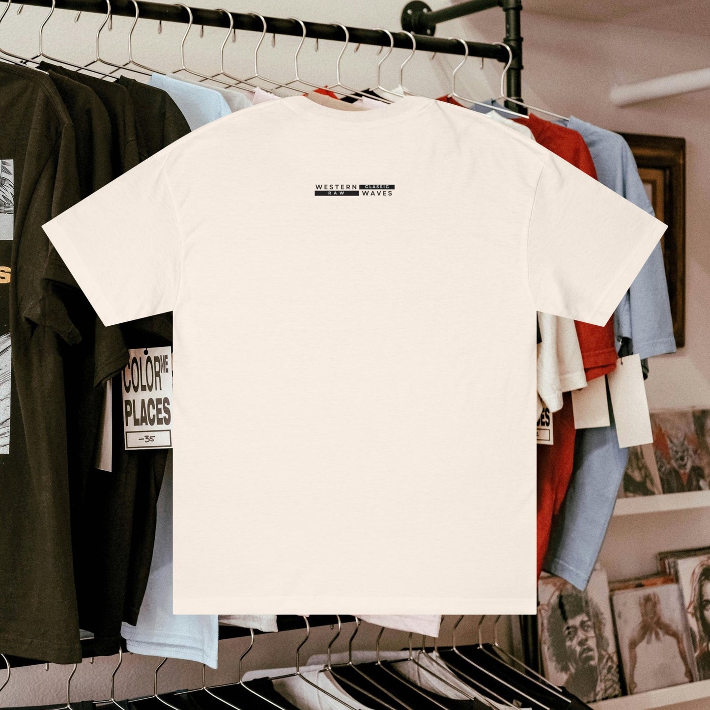 Unisex Classic Tee_ N2+ Series USCT PT2WW004_ Limited Edition Timeless Comfort & Effortless Style by WesternWaves: