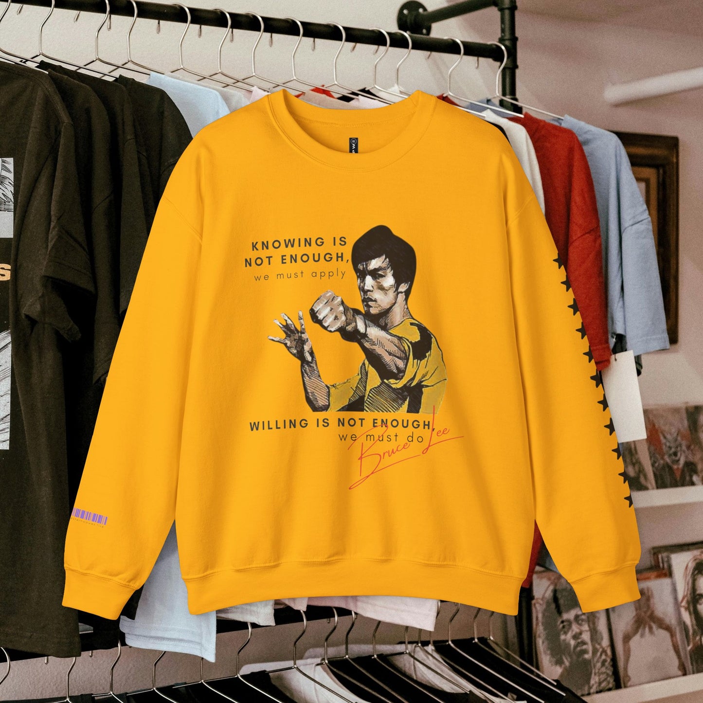 Unisex Heavy Blend™ Crewneck Sweatshirt_ N2+ Sports Series UHBCSS PT2WW008_ Limited Edition ‘Zeztz’ Brand Sports Elements by WesternWaves: