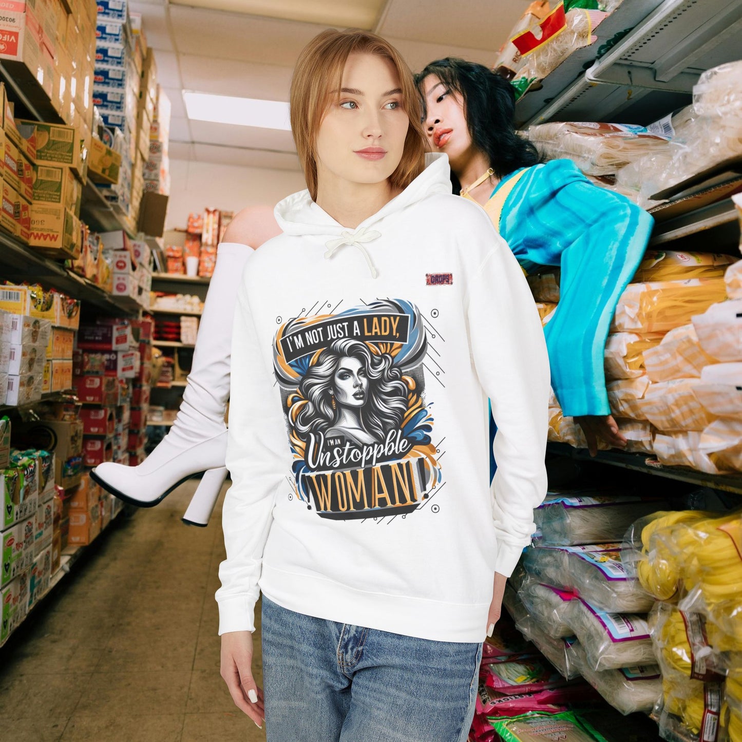 Unisex Lightweight Hooded Sweatshirt_ Series N8+ USMH PT2WW001_ SHD 004_ Limited Edition by WesternWaves: