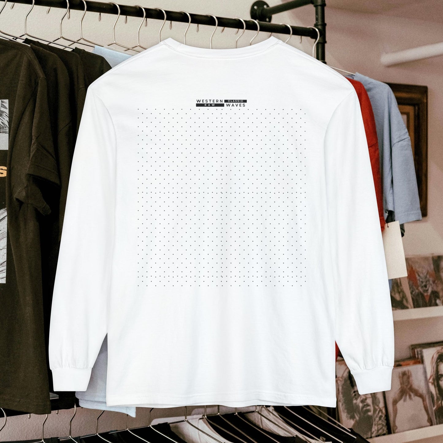 Unisex Long Sleeve T-Shirt_ N7+ Series USLSTSHIRT PT2WW001_ Limited Edition Trendy Vibes by WesternWaves:
