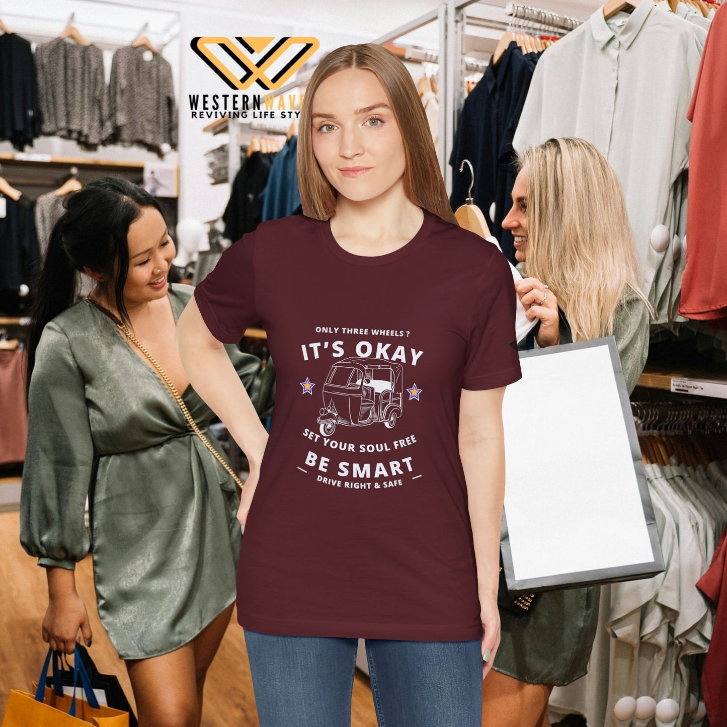 Unisex Jersey Short Sleeve Tee_ Signature Comfort Tee by SPW_ N2* Series PT2WW005_ Limited Edition Cherished Favorite by WesternWaves: