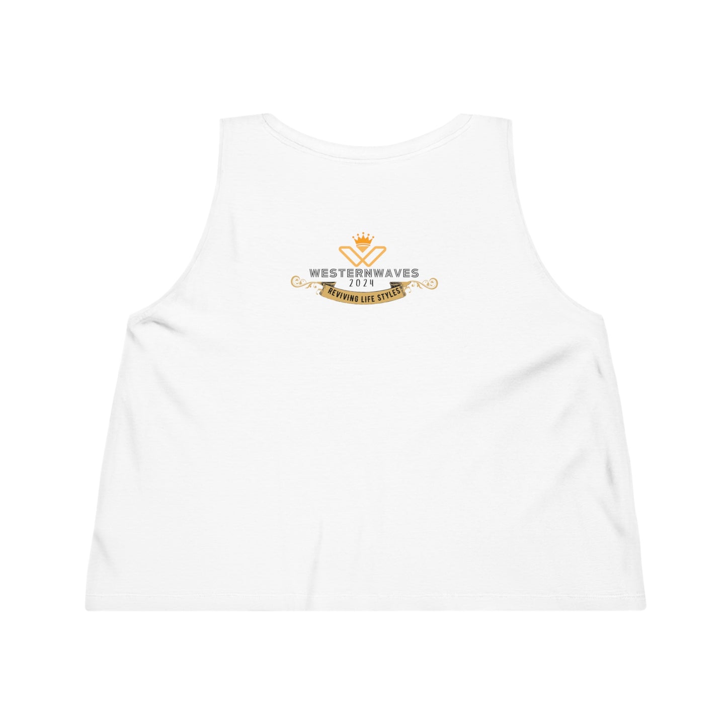 Women's Dancer Cropped Tank Top_ N2+ Series SPW WDCTT PT2WW007_ Limited Edition Graceful Movements by WesternWaves: