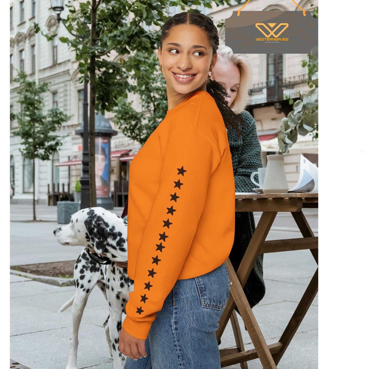 Unisex Heavy Blend™ Crewneck Sweatshirt_ N3+ Series UHBCSS PT2WV010_ Limited Edition Timeless Style by WesternWaves: